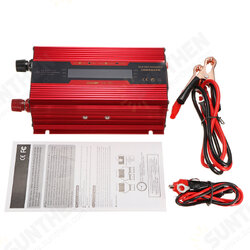 3000W Display Solar Inverter Modified Sine Wave Power Inverter Car USB Converter Solar System Car Truck 3000W Display Solar Inverter Modified Sine Wave Power Inverter Car USB Converter Solar System Car Truck