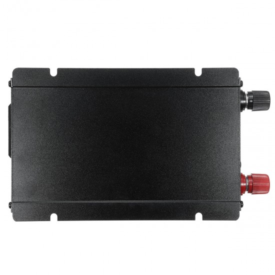 3000W HS-LCD Inverter DC12/24V to AC110V/220V Modified Sine Wave Car USB Converter Display Power Inverter