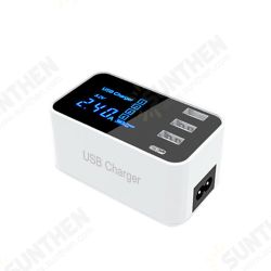 3USB Port USB Charger Type C LCD Display Charger 100-240V Charging Station 3USB Port USB Charger Type C LCD Display Charger 100-240V Charging Station