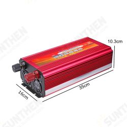4000W Car Caravan Solar Power Inverter 12/24V- 220V Sine Wave Charger Converter 4000W Car Caravan Solar Power Inverter 12/24V- 220V Sine Wave Charger Converter