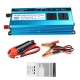 4000W LCD Solor Power Inverter DC 12V/24V/48V To AC 220V Converter 3 Sockets 4 USB Ports