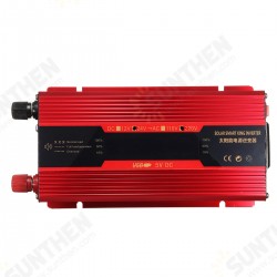 4000W Peak LCD Solar Power Inverter DC12/24V to AC 110V/220V Converter 4000W Peak LCD Solar Power Inverter DC12/24V to AC 110V/220V Converter