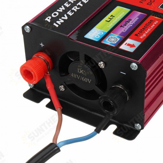 4000W Power Inverter 110V/220V Car Solar Inverter Converter For Solar System Truck Modified Sine Wave