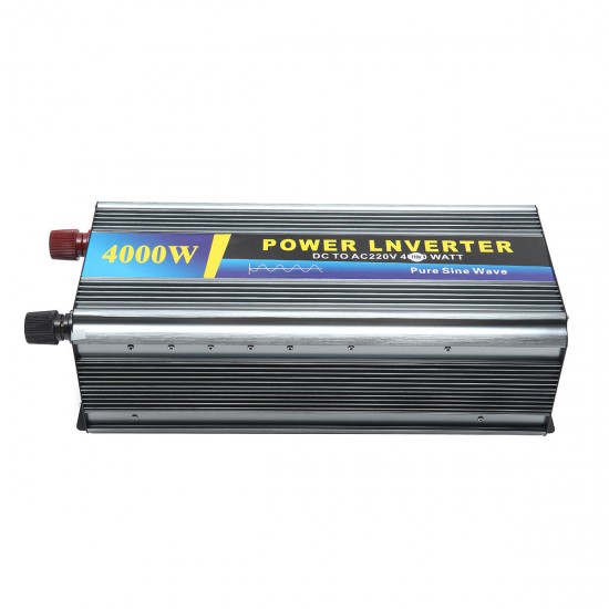 4000W Power Inverter Pure Sine Wave DC 24V to AC110V Converter