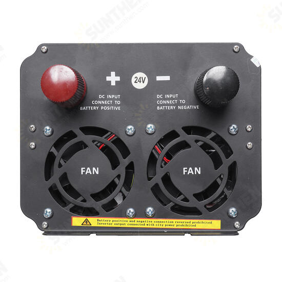 4000W Power Inverter Pure Sine Wave DC 24V to AC110V Converter 4000W Power Inverter Pure Sine Wave DC 24V to AC110V Converter