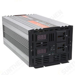 5000W 60Hz Dual Display Pure Sine Wave Inverter Power Inverter 12V/24/48/ DC To 220V AC Converter 5000W 60Hz Dual Display Pure Sine Wave Inverter Power Inverter 12V/24/48/ DC To 220V AC Converter
