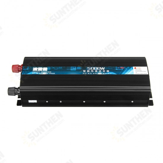 5000W Intelligent Power Inverter DC 12/24V To AC 220V Modified Sine Wave Inverter Dual LCD Display 5000W Intelligent Power Inverter DC 12/24V To AC 220V Modified Sine Wave Inverter Dual LCD Display