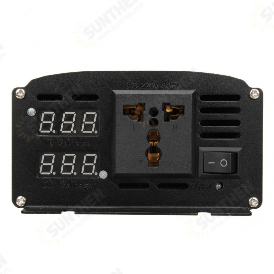 5000W Intelligent Power Inverter DC 12/24V To AC 220V Modified Sine Wave Inverter Dual LCD Display 5000W Intelligent Power Inverter DC 12/24V To AC 220V Modified Sine Wave Inverter Dual LCD Display