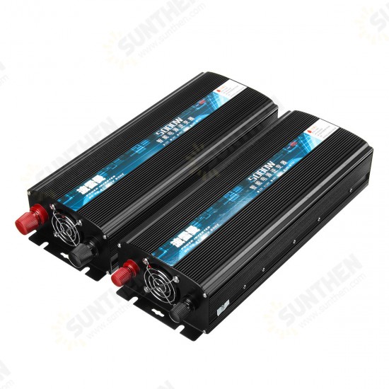 5000W Intelligent Power Inverter DC 12/24V To AC 220V Modified Sine Wave Inverter Dual LCD Display 5000W Intelligent Power Inverter DC 12/24V To AC 220V Modified Sine Wave Inverter Dual LCD Display