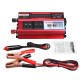 500W DC 12V/24V to AC 110V/220V Modified Sine Wave Power Inverter 4 USB