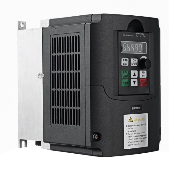5.5KW 220V To 380V Variable Frequency Converter Speed Control Drive VFD Inverter Frequency Converter Frequency Boost Inverter