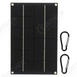 5V 7W Portable Solar Panel Kit USB Charger Kit Monocrystalline Silicon PET Solar Power Panel Solar Controller