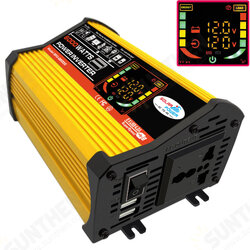 6000W 110V/220V Car Power Inverter Modified Sine Wave Inverter With LED Smart Display Power Converter Dual USB Ports 6000W 110V/220V Car Power Inverter Modified Sine Wave Inverter With LED Smart Display Power Converter Dual USB Ports