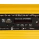 600W Car Power Inverter Modified Sine Wave Solar Inverter Power Inverter & MP3 Multimedia Player