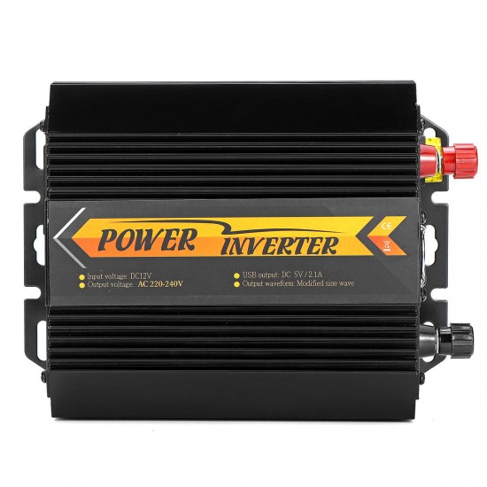 600W Peak Power Inverter 12V/24V To 220V-240V Digital Modified Sine Wave Converter