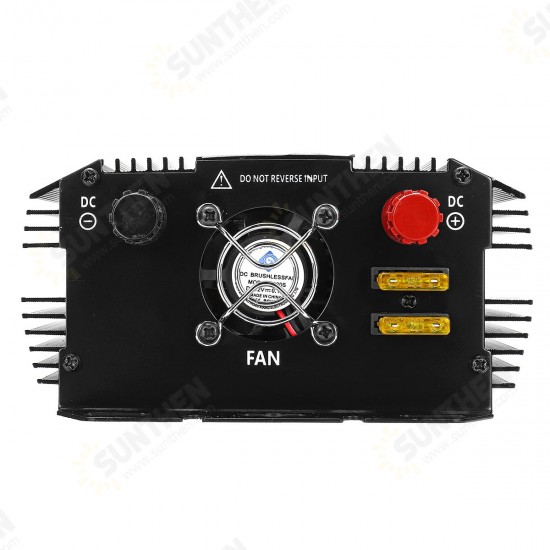 600W Peak Power Inverter 12V/24V To 220V-240V Digital Modified Sine Wave Converter