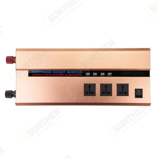 8000W Peak 3000W Modified Sine Wave Power Inverter 12V/24V To 220V 12V to 110V DC To AC Converter 8000W Peak 3000W Modified Sine Wave Power Inverter 12V/24V To 220V 12V to 110V DC To AC Converter