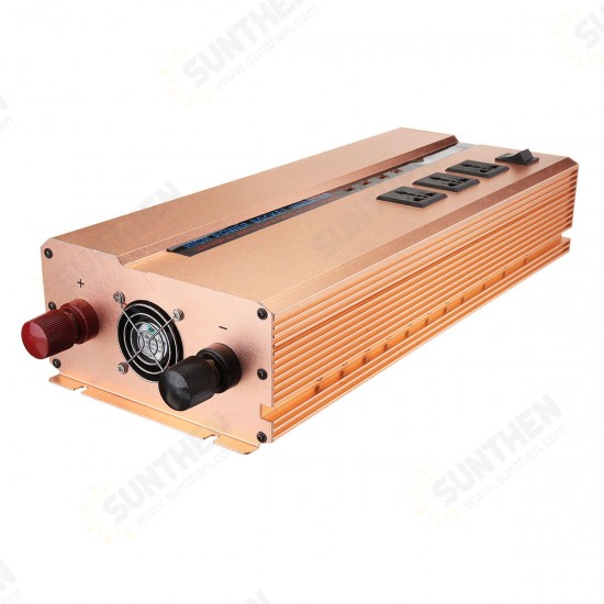 8000W Peak 3000W Modified Sine Wave Power Inverter 12V/24V To 220V 12V to 110V DC To AC Converter 8000W Peak 3000W Modified Sine Wave Power Inverter 12V/24V To 220V 12V to 110V DC To AC Converter