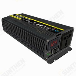 3000W Car Power Inverter DC 12V/24V/48V/60V to AC 220V Pure Sine Wave Inversor 12V 220V Auto Car Convertor Invertor