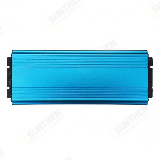 DC 12V/24V to AC 110V/220V 4000W Pure Sine Wave Power Inverter LCD Display