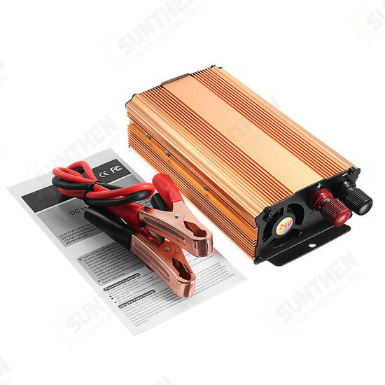 DC 24V To AC 220V Solar Power Inverter 1000W Modified Sine Wave Converter