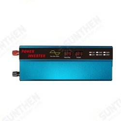 1000W Pure Sine Wave Inverter Digital Display USB Car Inverter DC 12V/24V To AC 110V/220V Auto Voltage Converter Transformer 1000W Pure Sine Wave Inverter Digital Display USB Car Inverter DC 12V/24V To AC 110V/220V Auto Voltage Converter Transformer
