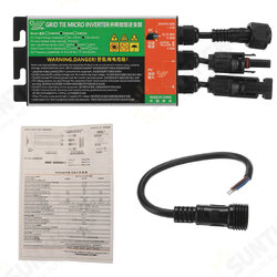 GMI300 300W Smart Solar Grid Tie Micro Inverter MPPT Solar Power Inverter Microinverter For On Grid Solar Power System GMI300 300W Smart Solar Grid Tie Micro Inverter MPPT Solar Power Inverter Microinverter For On Grid Solar Power System