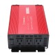 Power Inverter 1000W 12V DC to 110V AC Inverter Full-Bridge with 3 AC Outlets High Quality