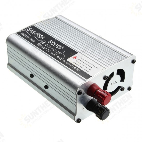 Solar Power Inverter 500W Peak 12V DC To 220V AC Modified Sine Wave Converter