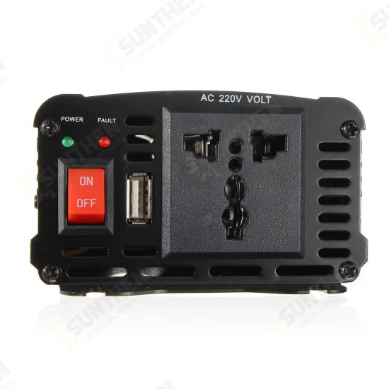 Solar Power Inverter 500W Peak 12V DC To 220V AC Modified Sine Wave Converter Solar Power Inverter 500W Peak 12V DC To 220V AC Modified Sine Wave Converter