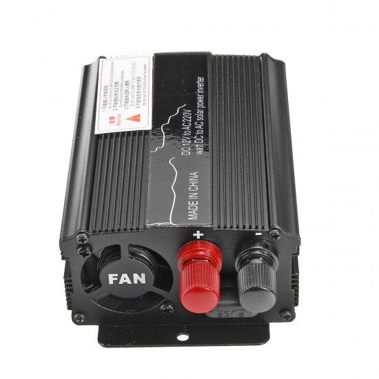 Solar Power Inverter DC 12V to AC 220V USB Modified Sine Wave Converter Car Power Inverter Charger Adapter