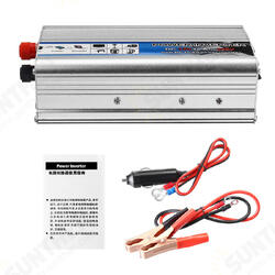 Solar Power Inverter DC 12V to AC 220V USB Modified Sine Wave Converter Car Power Inverter Charger Adapter