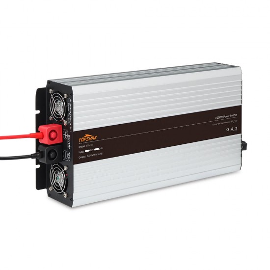 Solar Power Inverter 3000W 12V/24V to 220V Modified Pure Sine Wave Converter XX 