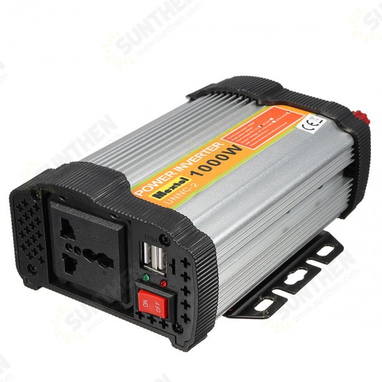 UNNC-2 2000W Peak 12V DC To 220V AC Solar Power Inverter Car Modified Sine Wave Converter