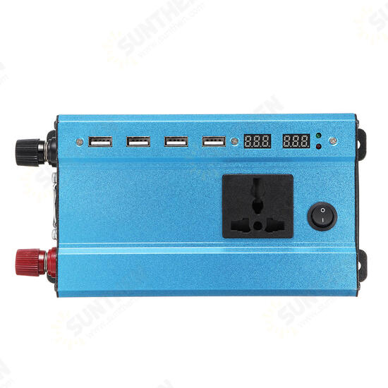 350W Solar Power Inverter 12V DC to 220V110V LED Modified Sine Wave Solar Inverter