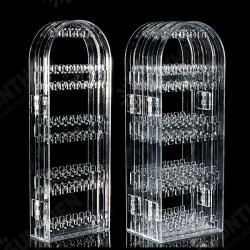 Acrylic Folded Display Stand Holder Ear Studs Earring Jewelry Acrylic Folded Display Stand Holder Ear Studs Earring Jewelry