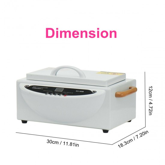 500W 110/220V Spa Sterilizer Beauty Manicure Nail Tool Cabinet Disinfection Box