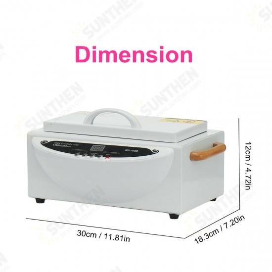 500W 110/220V Spa Sterilizer Beauty Manicure Nail Tool Cabinet Disinfection Box