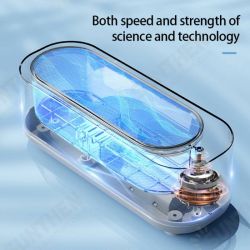 Home Ultrasonic Cleaner One Click Cleaning Machine Sonic Vibrator Cleaning Machine Jewelry Glasses Watch Deep Decontamination Home Ultrasonic Cleaner One Click Cleaning Machine Sonic Vibrator Cleaning Machine Jewelry Glasses Watch Deep Decontamination