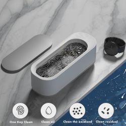 Home Ultrasonic Cleaner One Click Cleaning Machine Sonic Vibrator Cleaning Machine Jewelry Glasses Watch Deep Decontamination Home Ultrasonic Cleaner One Click Cleaning Machine Sonic Vibrator Cleaning Machine Jewelry Glasses Watch Deep Decontamination