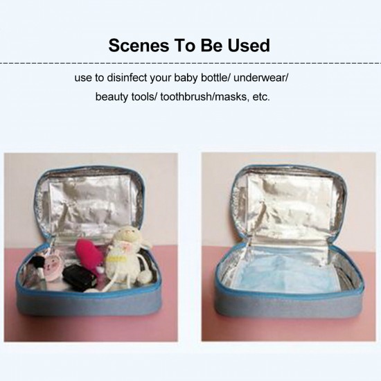 UV Disinfection Pack Baby Bottle/ Underwear/Masks Supplies Sterilization Box