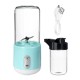 260ml USB Rechargeable Portable Electric Juice Cup Juice Blender Fruit Mixer Six Blade Mixing Machine Smoothies Baby Food Blender Extractor With Lid