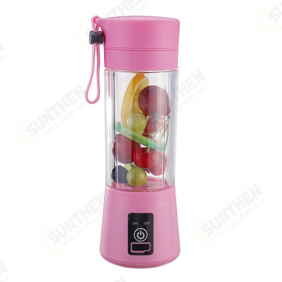 Portable Electric Juice Cup USB Electric Fruit Juicer Handheld Smoothie Maker Juice Cup USB Blender Charging Cable