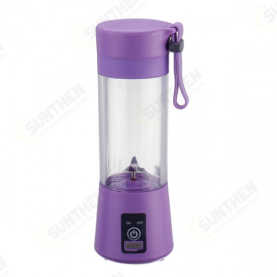 Portable Electric Juice Cup USB Electric Fruit Juicer Handheld Smoothie Maker Juice Cup USB Blender Charging Cable