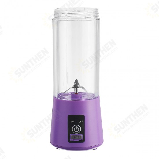 Portable Electric Juice Cup USB Electric Fruit Juicer Handheld Smoothie Maker Juice Cup USB Blender Charging Cable