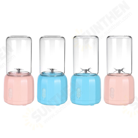 Portable Juicer Cup USB Rechargeable Blender Smoothies Mixer Fruit Kit 300ML 35W Portable Juicer Cup USB Rechargeable Blender Smoothies Mixer Fruit Kit 300ML 35W