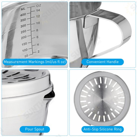 Stainless Steel Lemon Squeezer Manual Fruit Juicer Built-in Measuring Cup 500ml Stainless Steel Lemon Squeezer Manual Fruit Juicer Built-in Measuring Cup 500ml