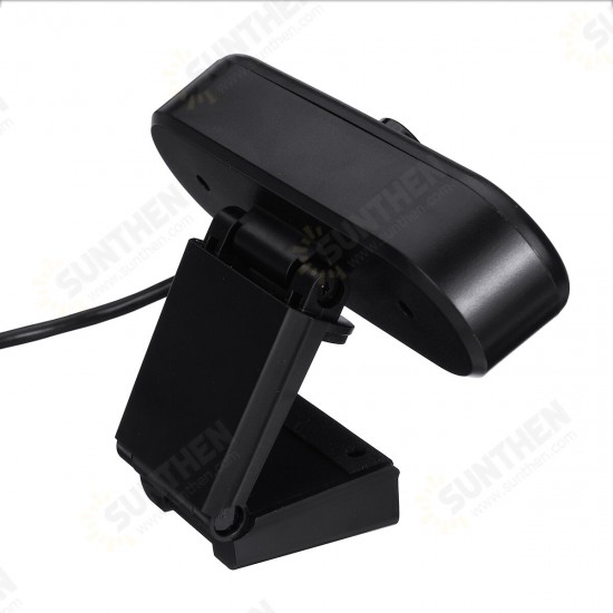 1080P HD USB Webcam Conference Live Manual Focus Computer Camera Built-in Omni-directional Micphone for PC Laptop