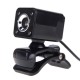 360° Rotation USB HD Webcam Camera with Built-in Microphone LED Night Vision for PC Laptop Desktop Computer