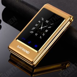 3inch Touch Screen Unlocked Flip Phone Old Men Phone Metal Body Dual Sim & Screen 3inch Touch Screen Unlocked Flip Phone Old Men Phone Metal Body Dual Sim & Screen